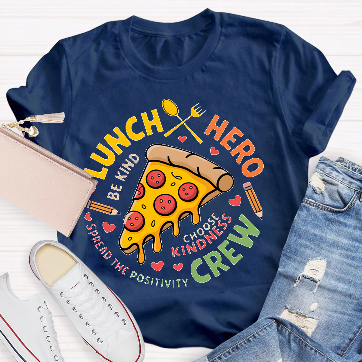 Lunch Hero Crew T-shirt