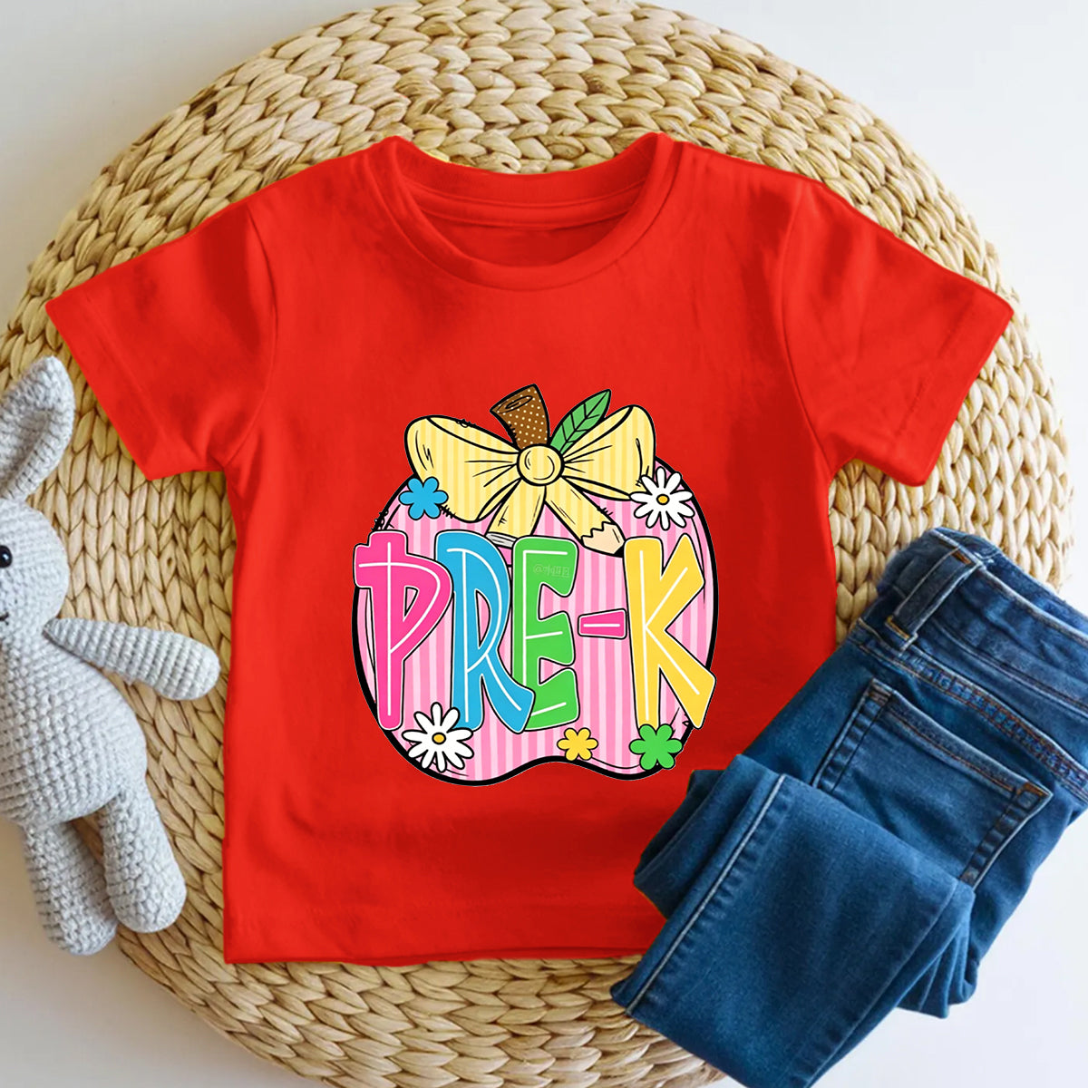 Personalized Grade Little Pre-K Star Toddler T-shirts