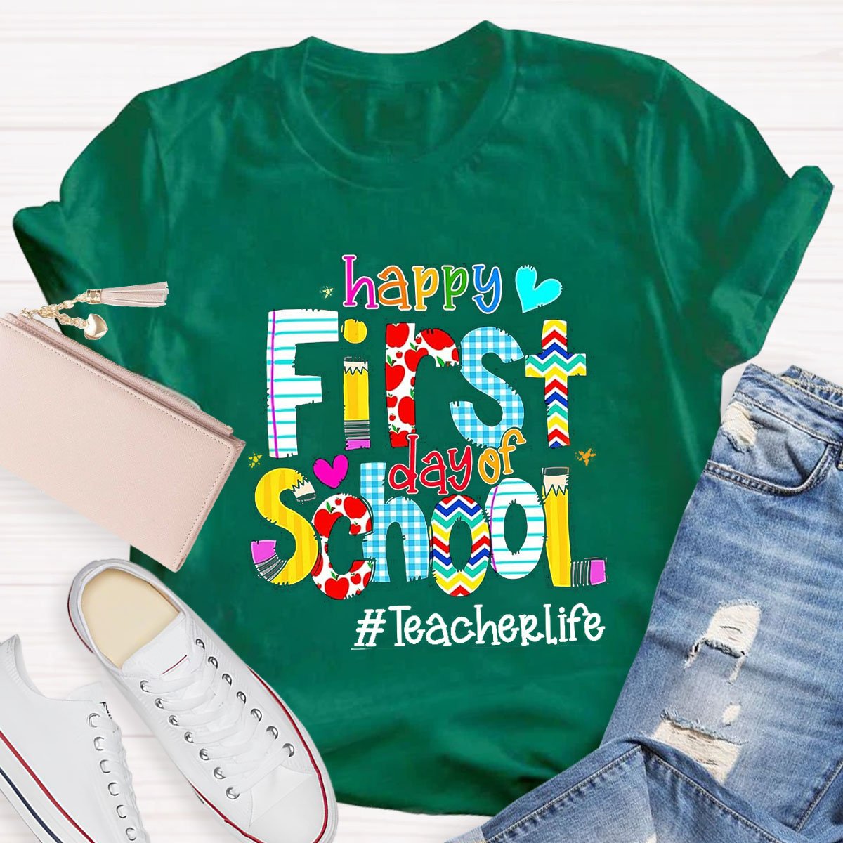 Happy First Day Of School T-Shirt