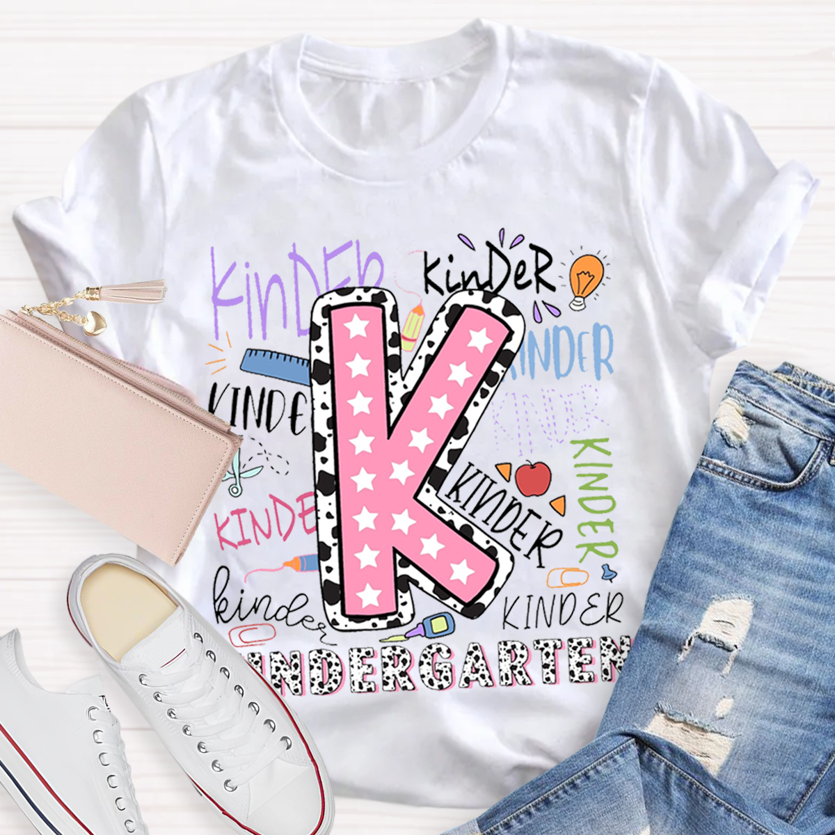 Personalized Back To School Appreciation Teacher T-shirt
