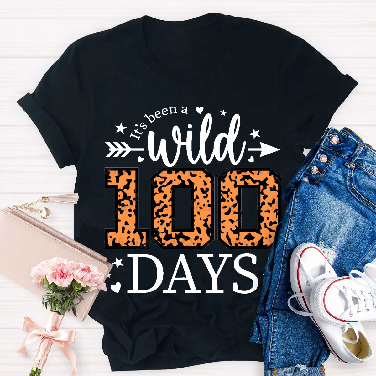 It'S Been A Wild 100 Days T-Shirt