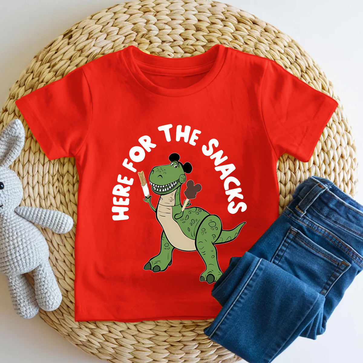 Here For The Snacks Toddler T-shirts