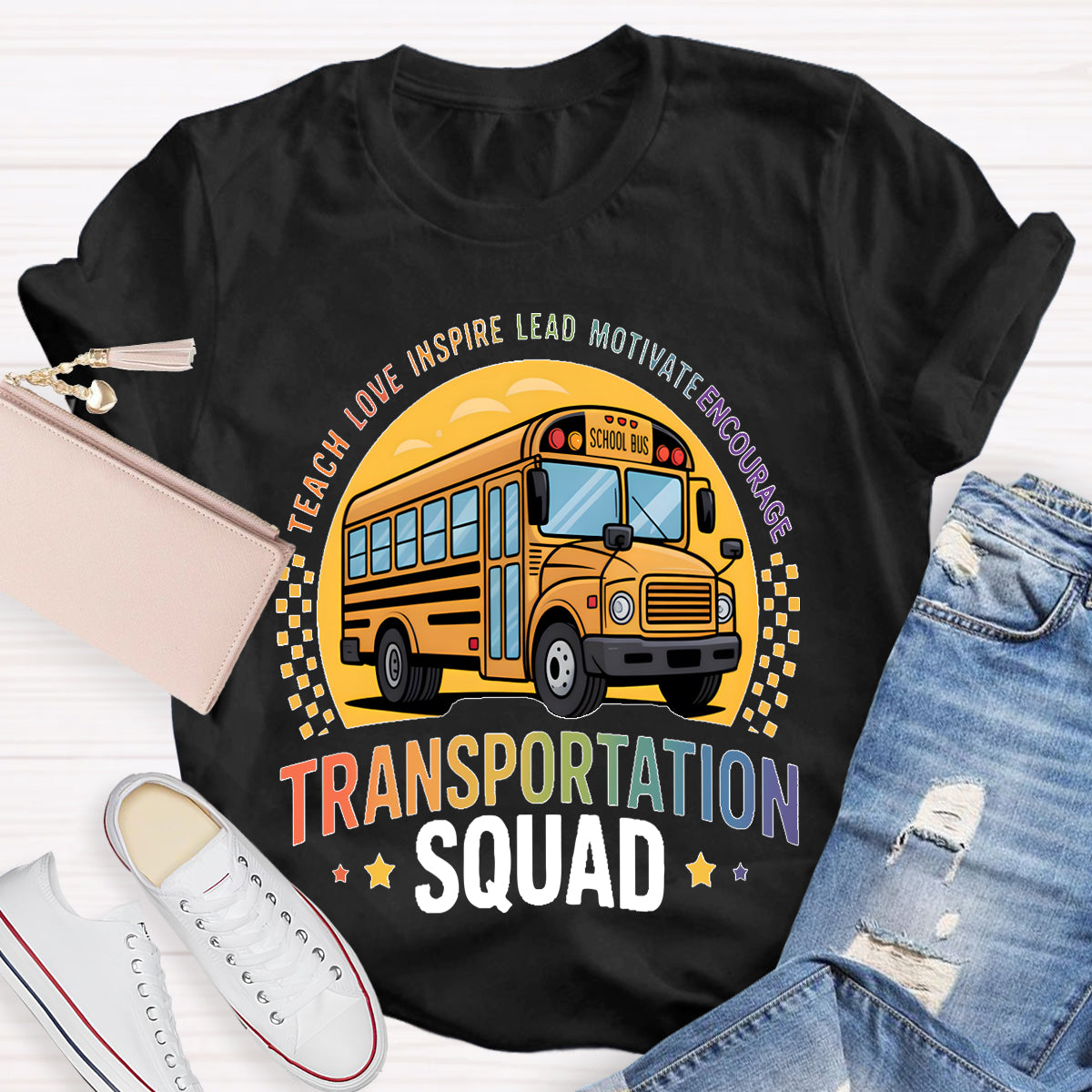 Transportation Squad Graphic  T-shirt