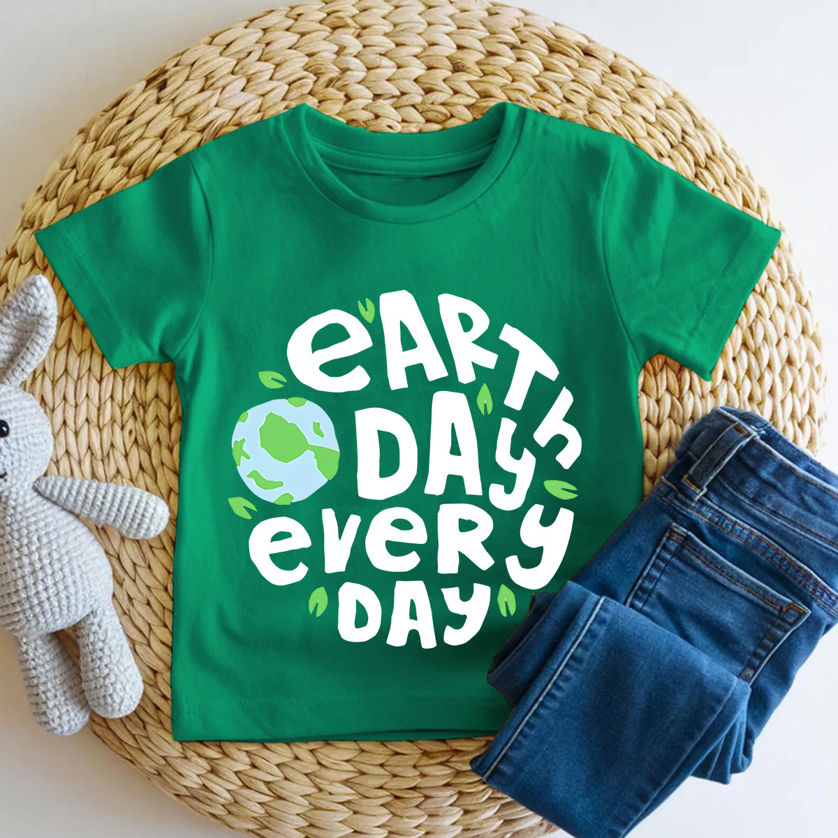 Earth Day Every Day Toddler T-shirts