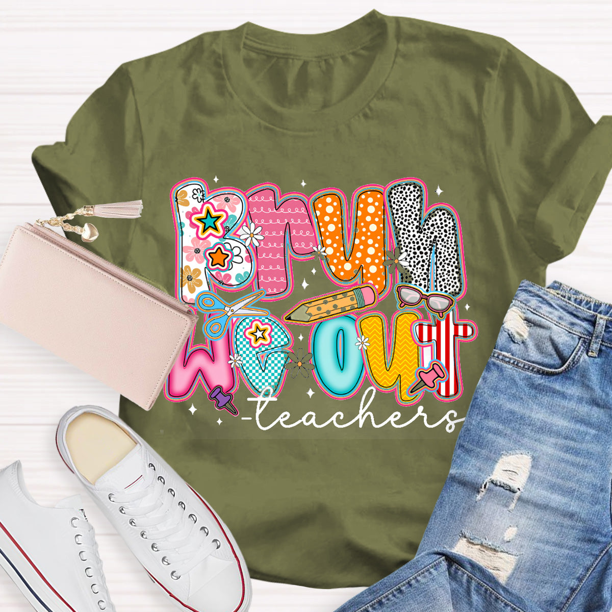 Bruh We Out Teacher T-Shirt