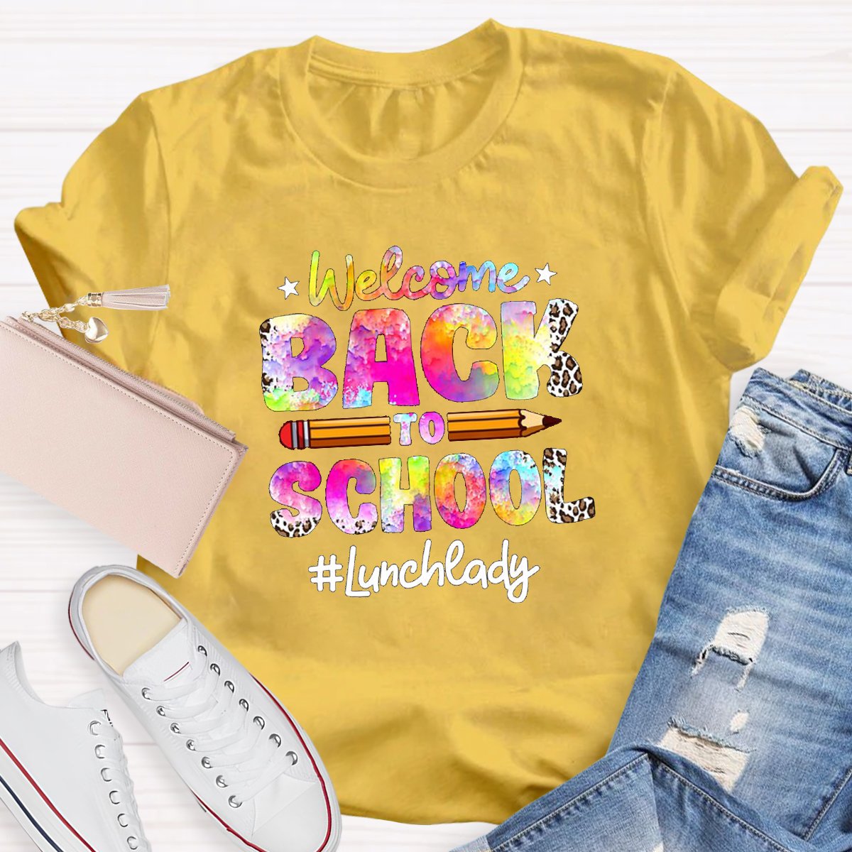 Welcome Back To School Lunchlady Teacher Shirt