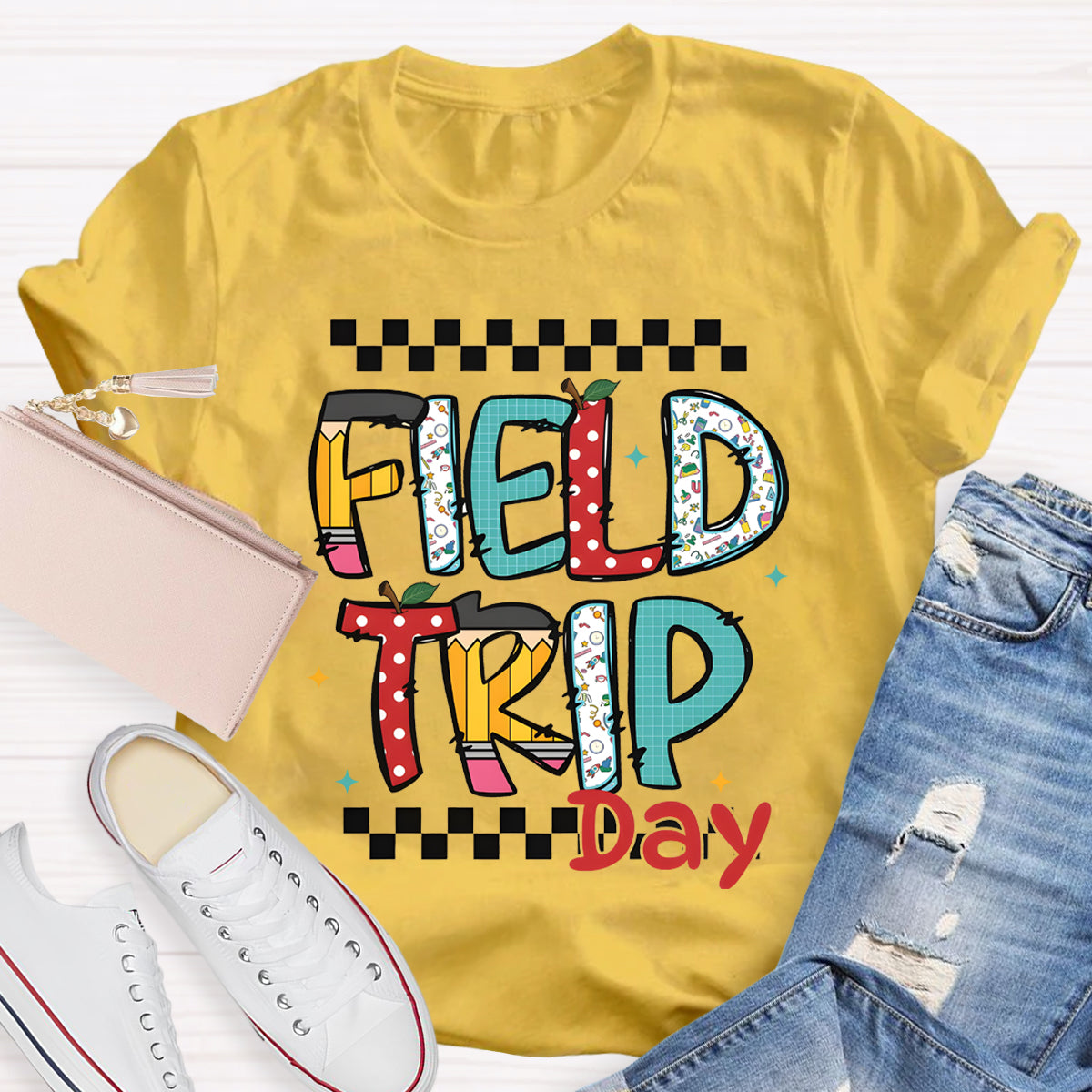 Field Trip Day Teacher T-Shirt