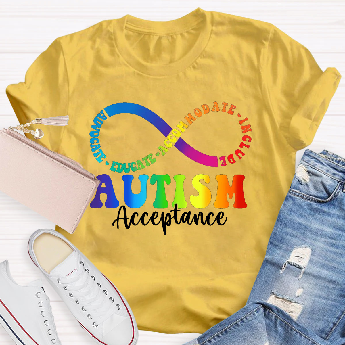 Advocate Educate Accommodate Include T-Shirt