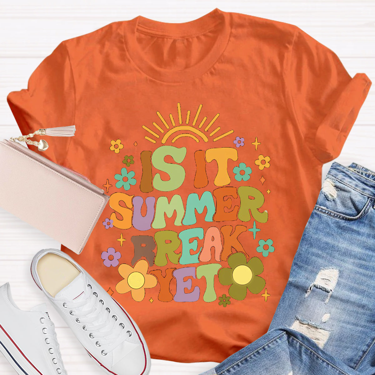 Is It Summer Break Yet Teacher T-Shirt