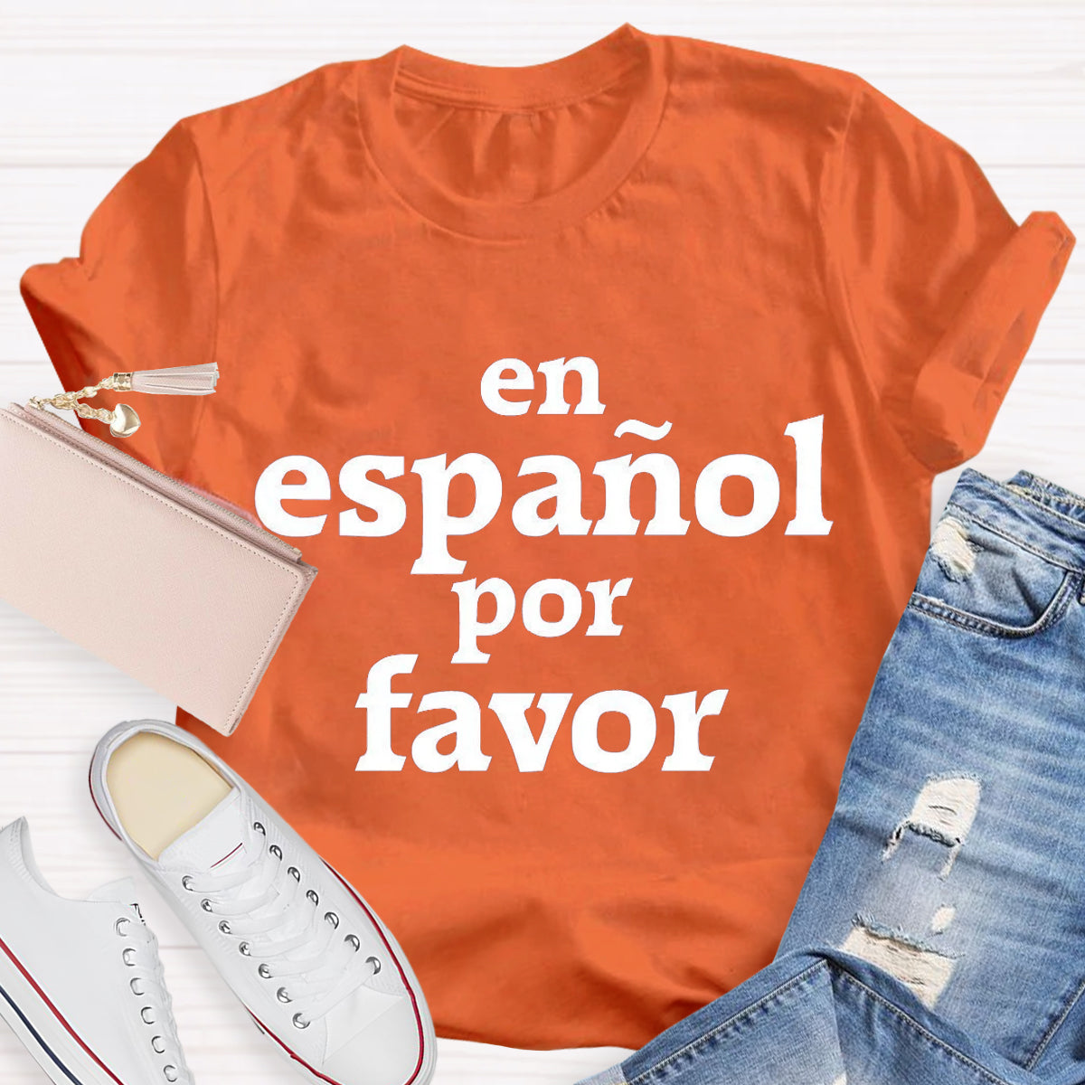 En Espanol Por Favor Spanish Teacher T-Shirt