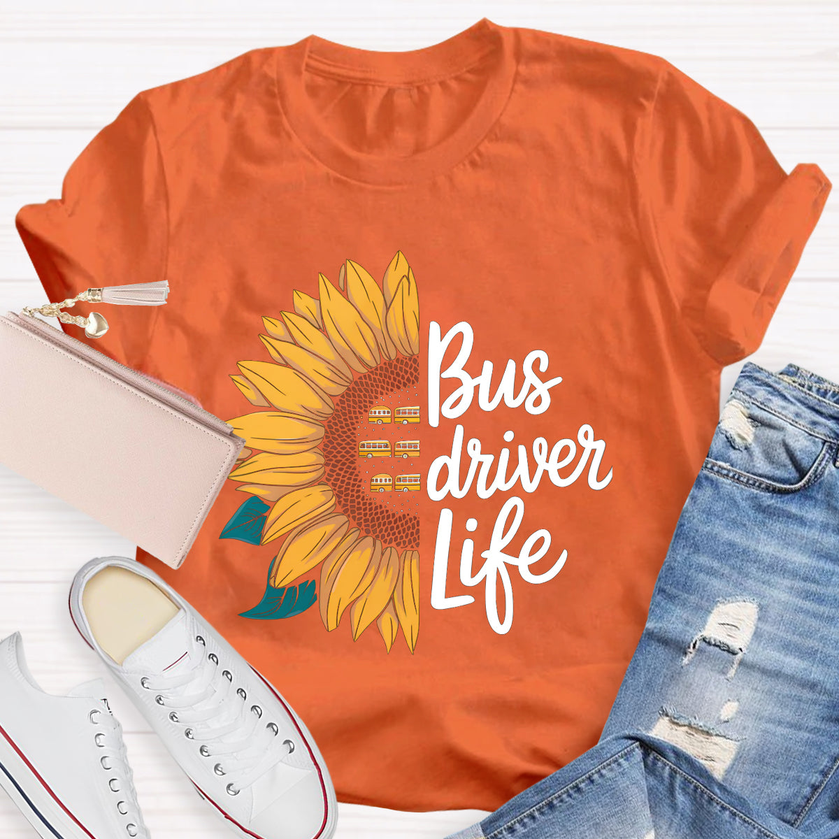 Bus Driver Life Teacher T-Shirt