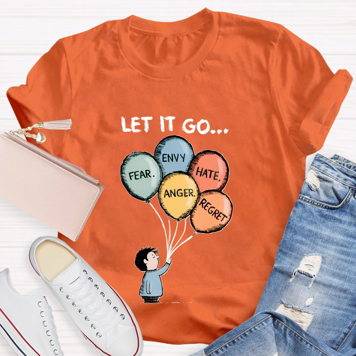 Let It Go Hate Angry T-Shirt