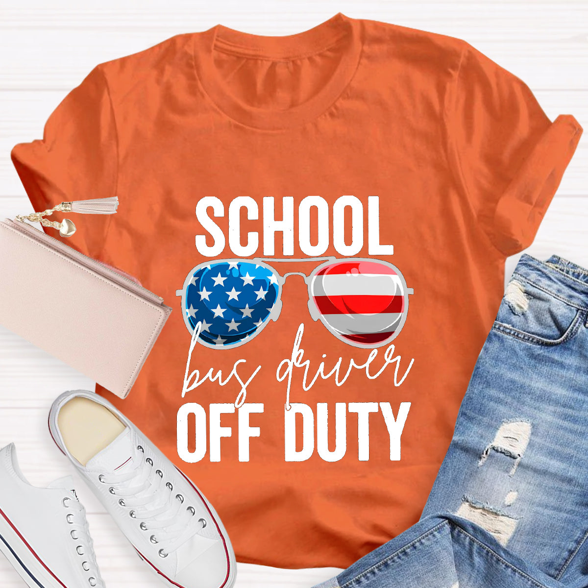 School Bus Driver Off Duty T-Shirt