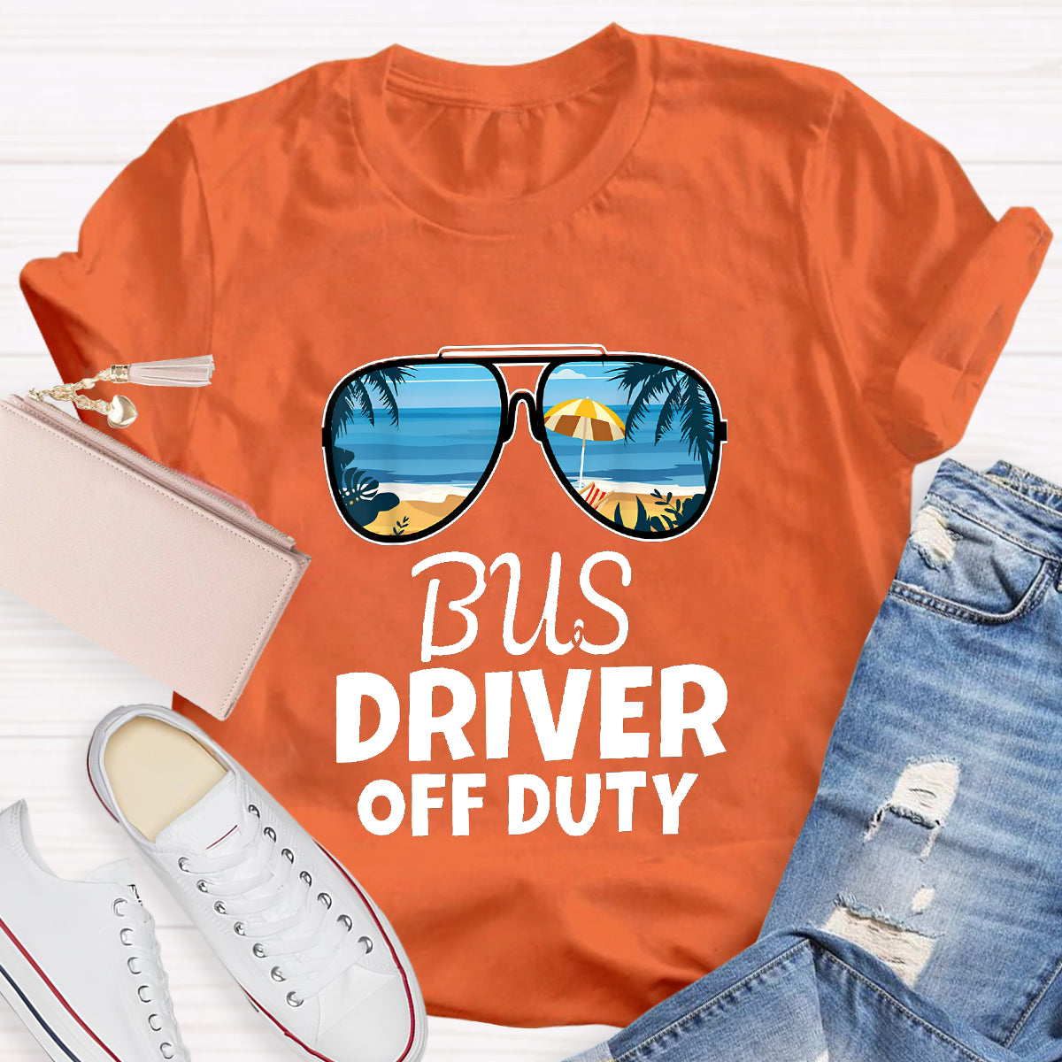 School Bus Driver Off Duty T-Shirt
