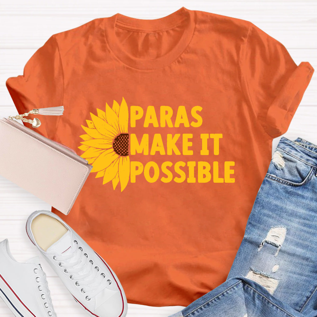 Paras Make It Possible Teacher T-Shirt