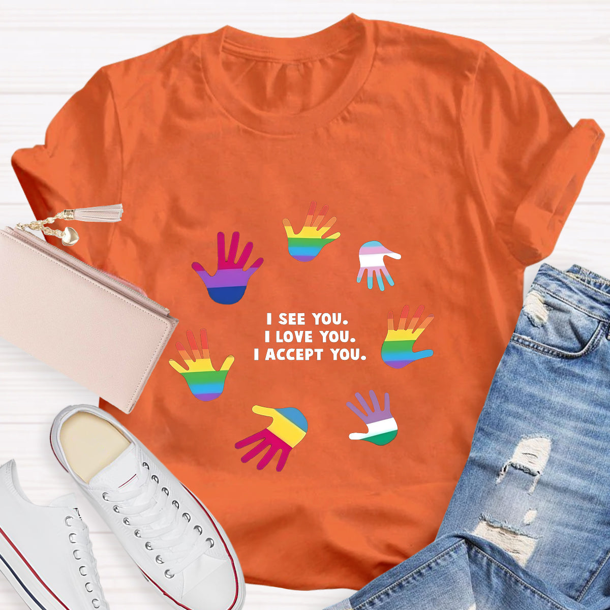 I See You I Love You Teacher T-Shirt