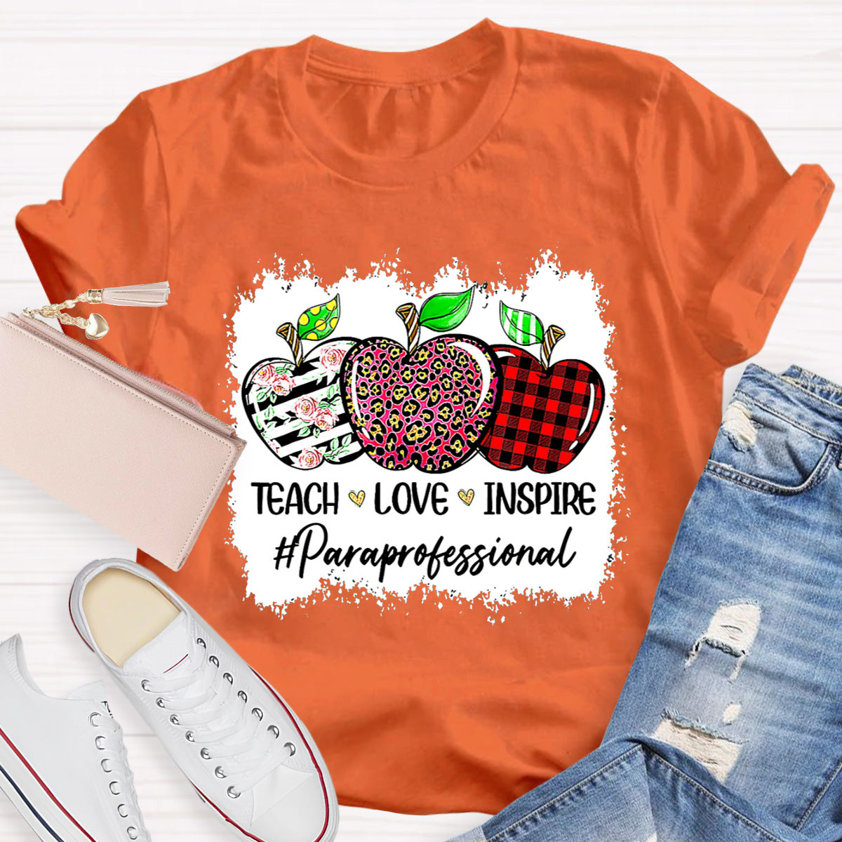 Each Love Inspire Paraprolessional Teacher T-Shirt