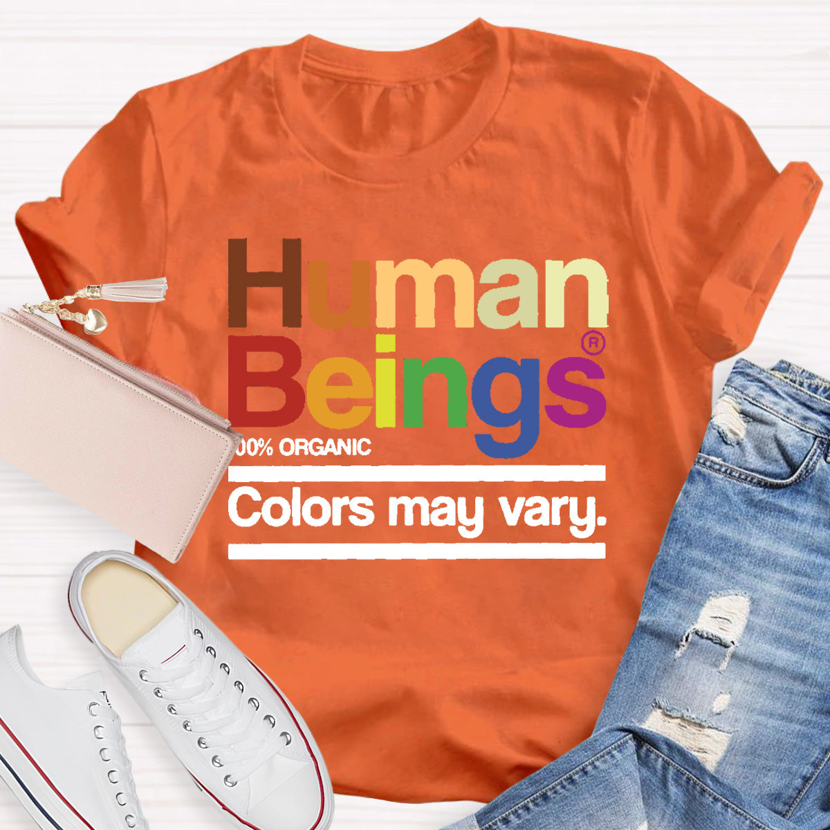 Human Beings Teacher T-Shirt