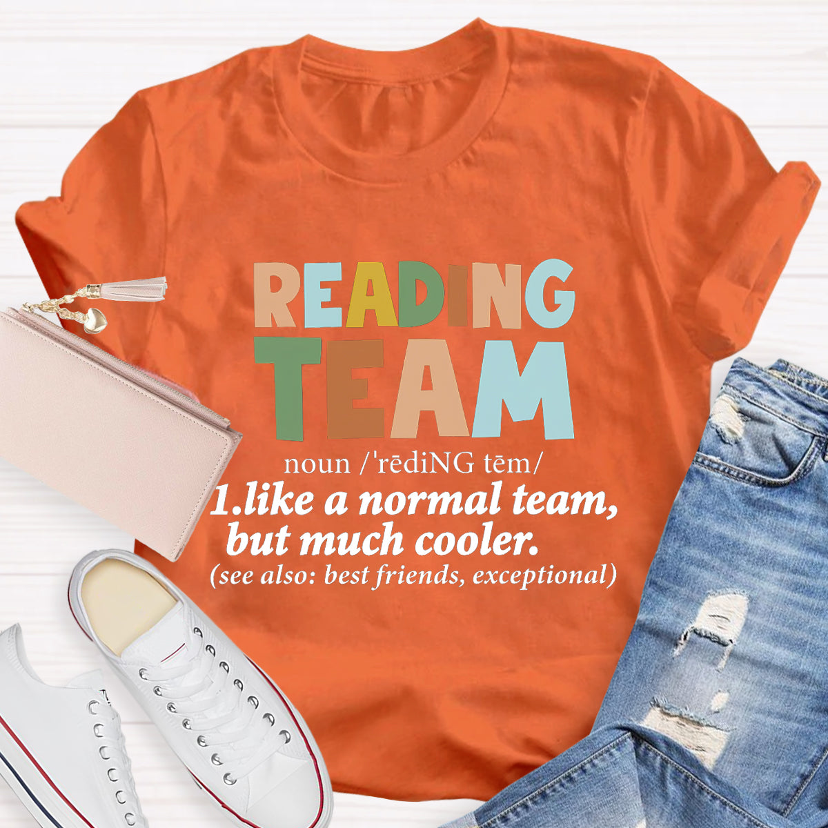 Reading Team Like A Normal Team But Cooler T-Shirt