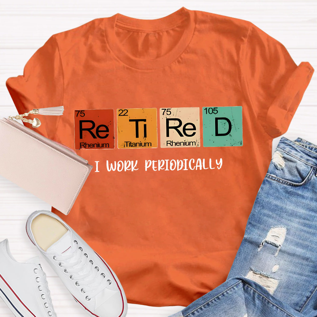 Retired I Work Periodically Teacher T-Shirt