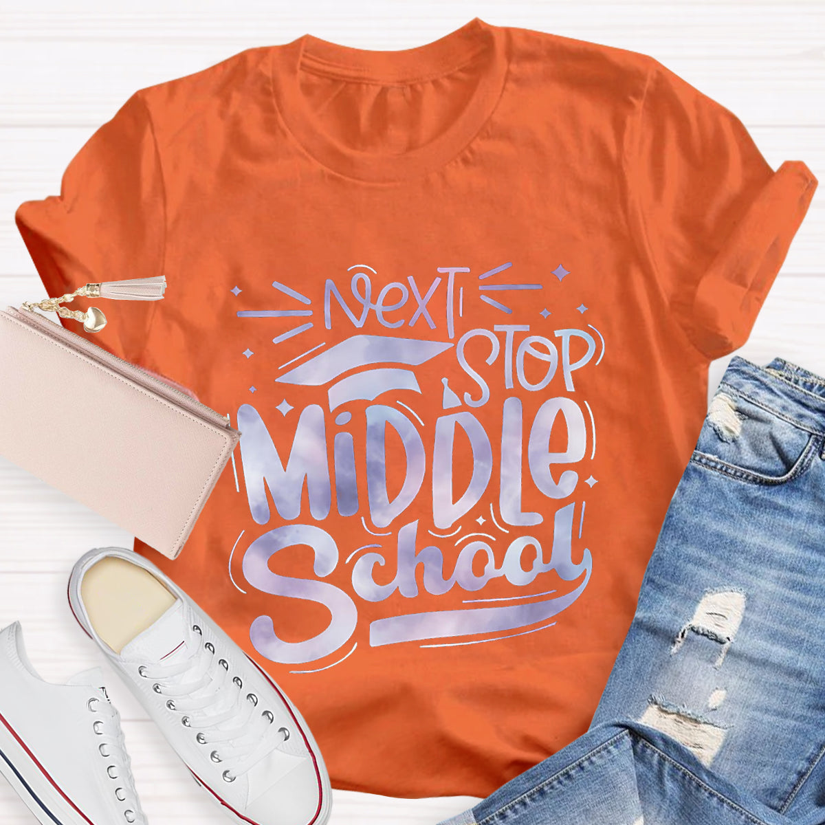 Next Stop Middle School Teacher T-Shirt