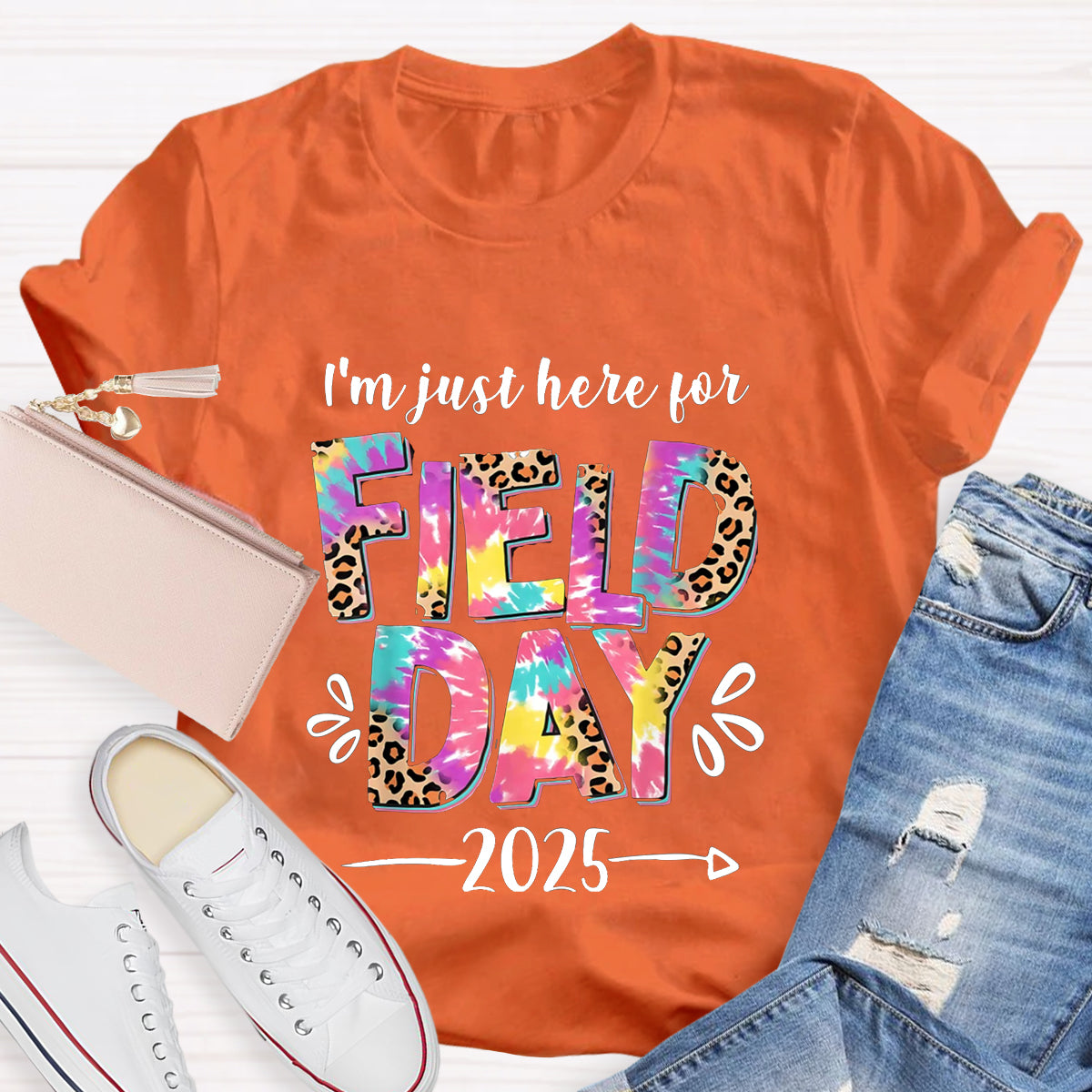 Personalize Year Field Day Teacher T-Shirt