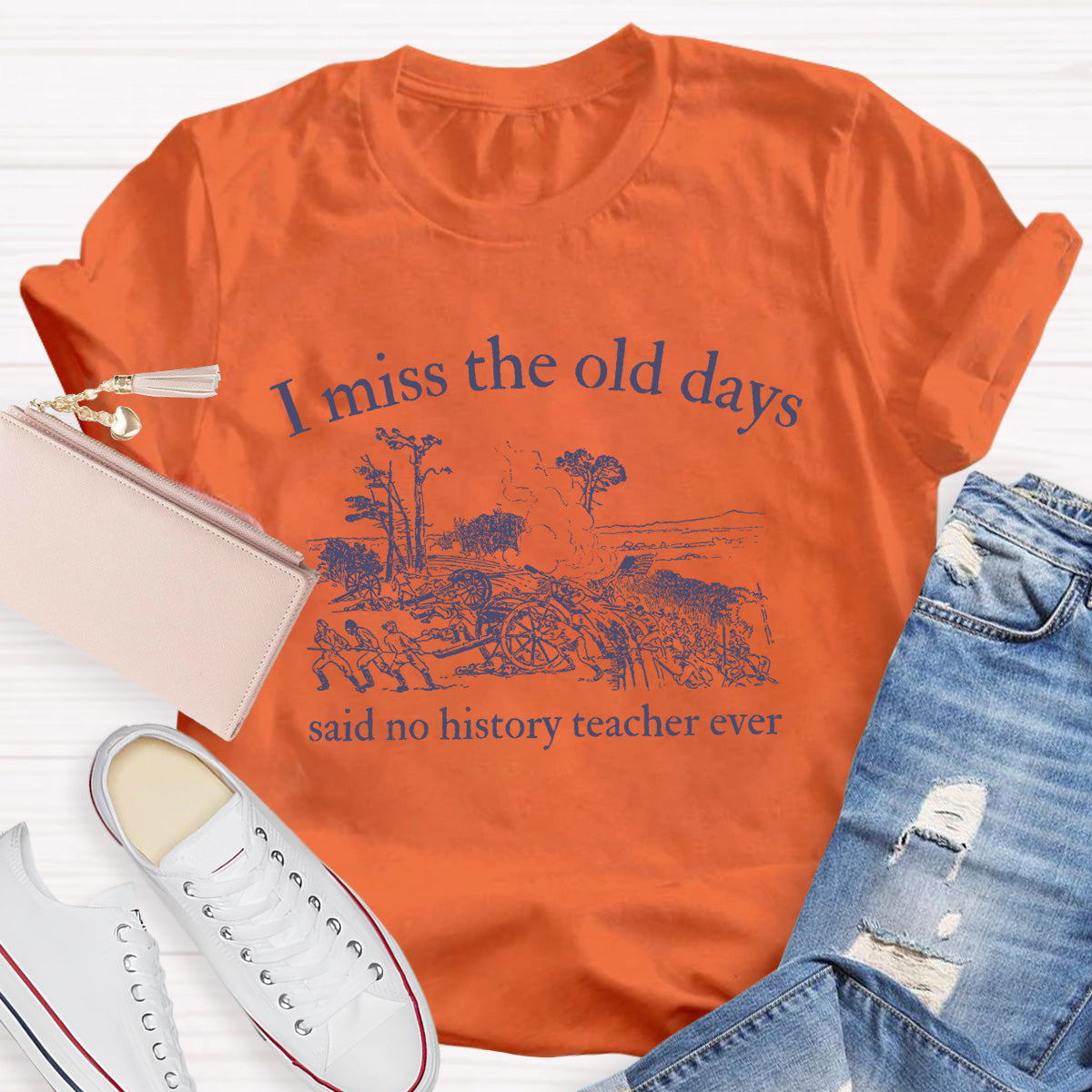 I Miss The Old Days Teacher T-Shirt