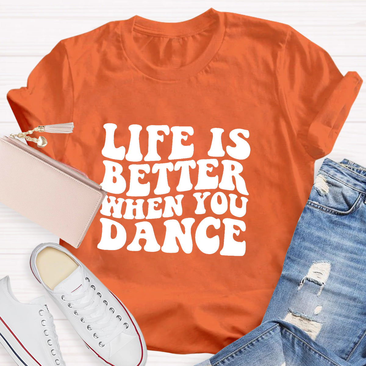 Life Is Better When You Dance Teacher T-Shirt