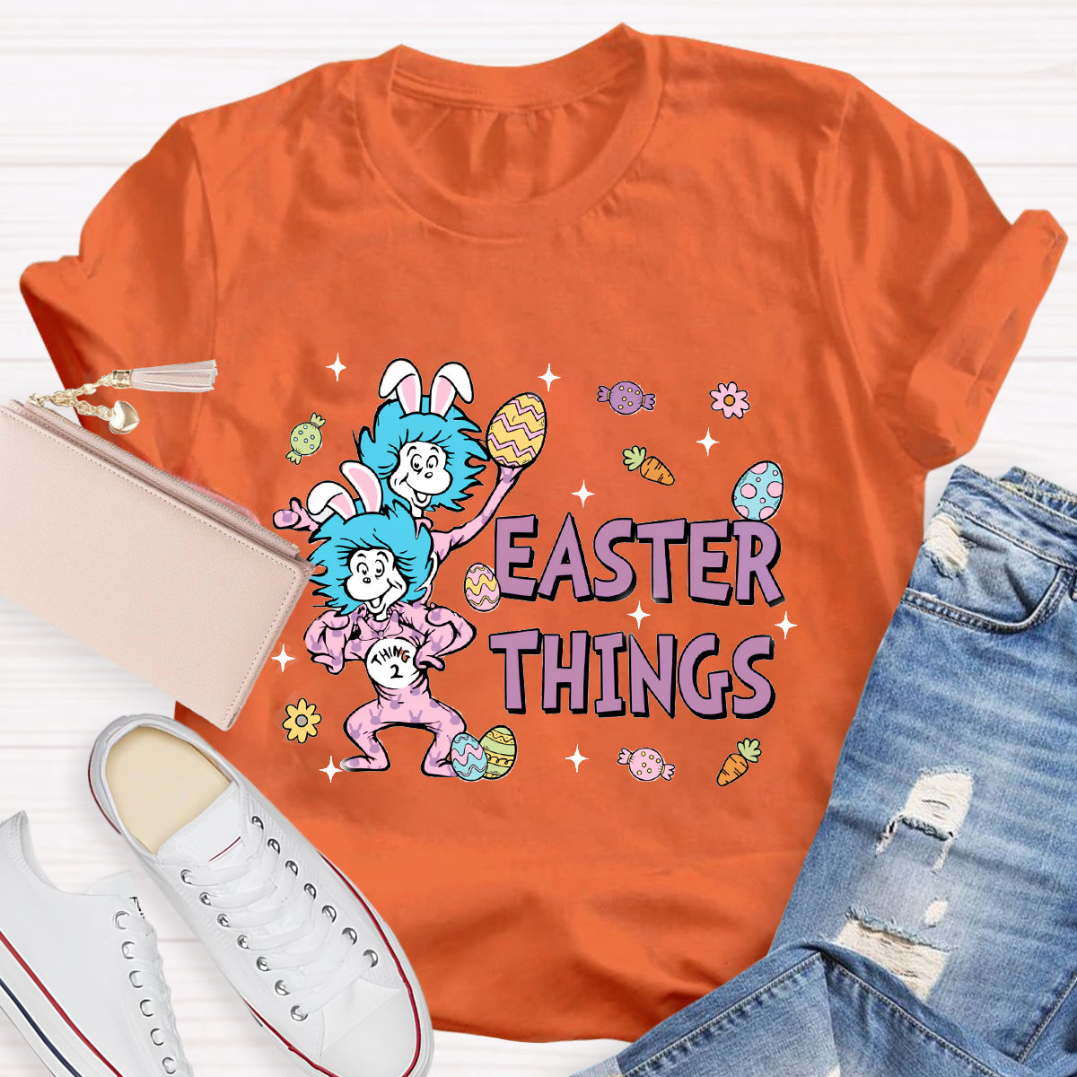 Easter Things Teacher T-Shirt