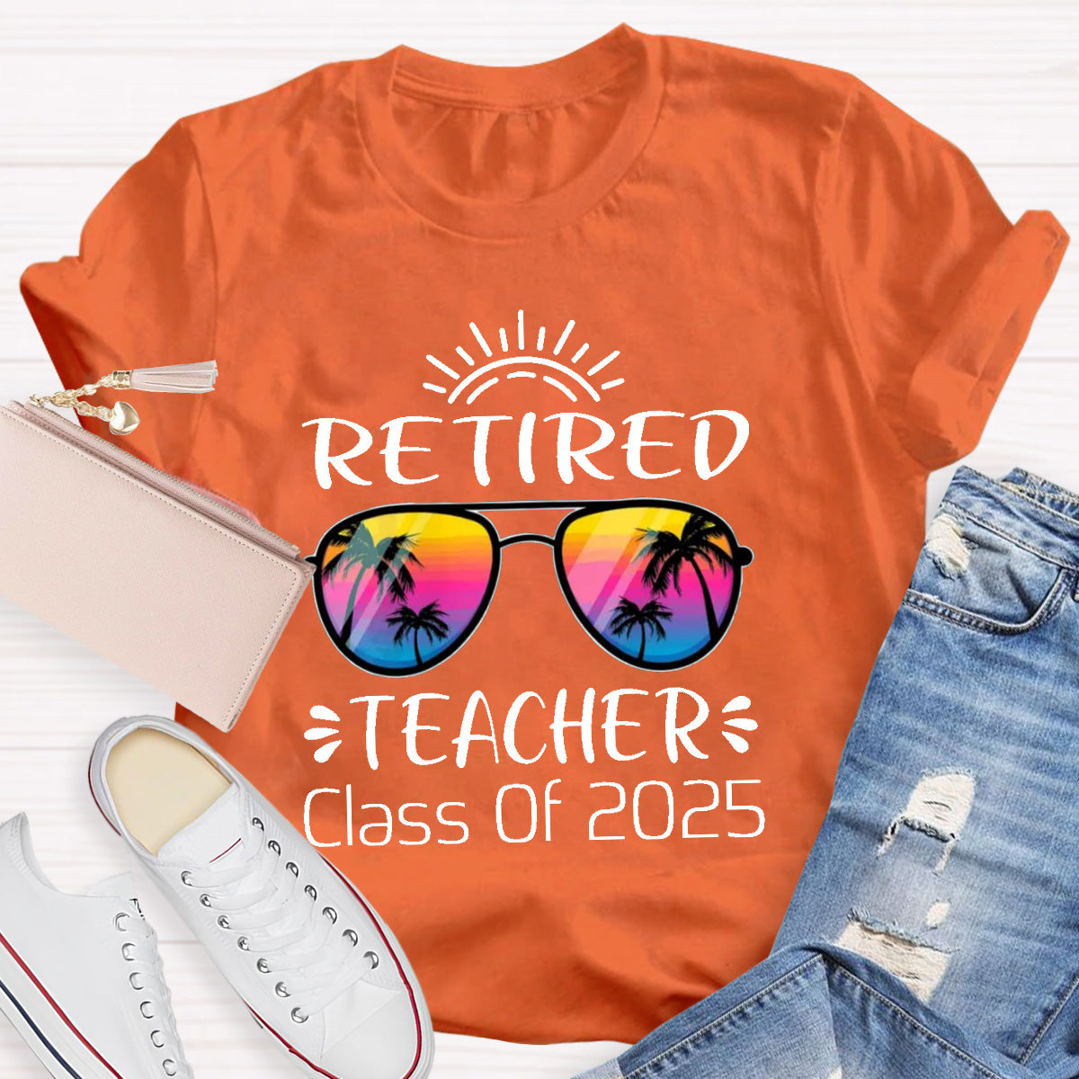 Personalized Year Retired Teacher Teacher T-Shirt