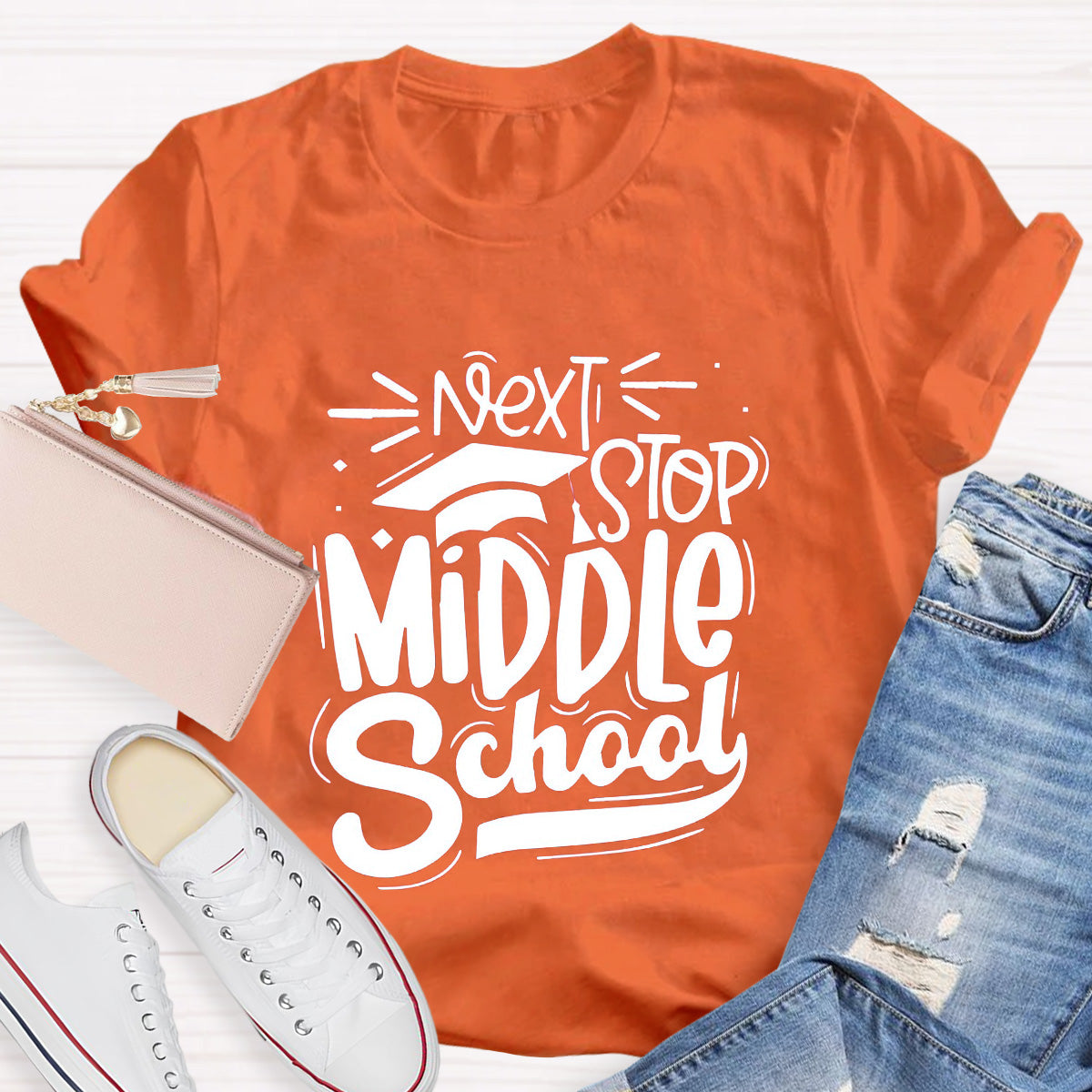 Next Stop Middle School Teacher T-Shirt