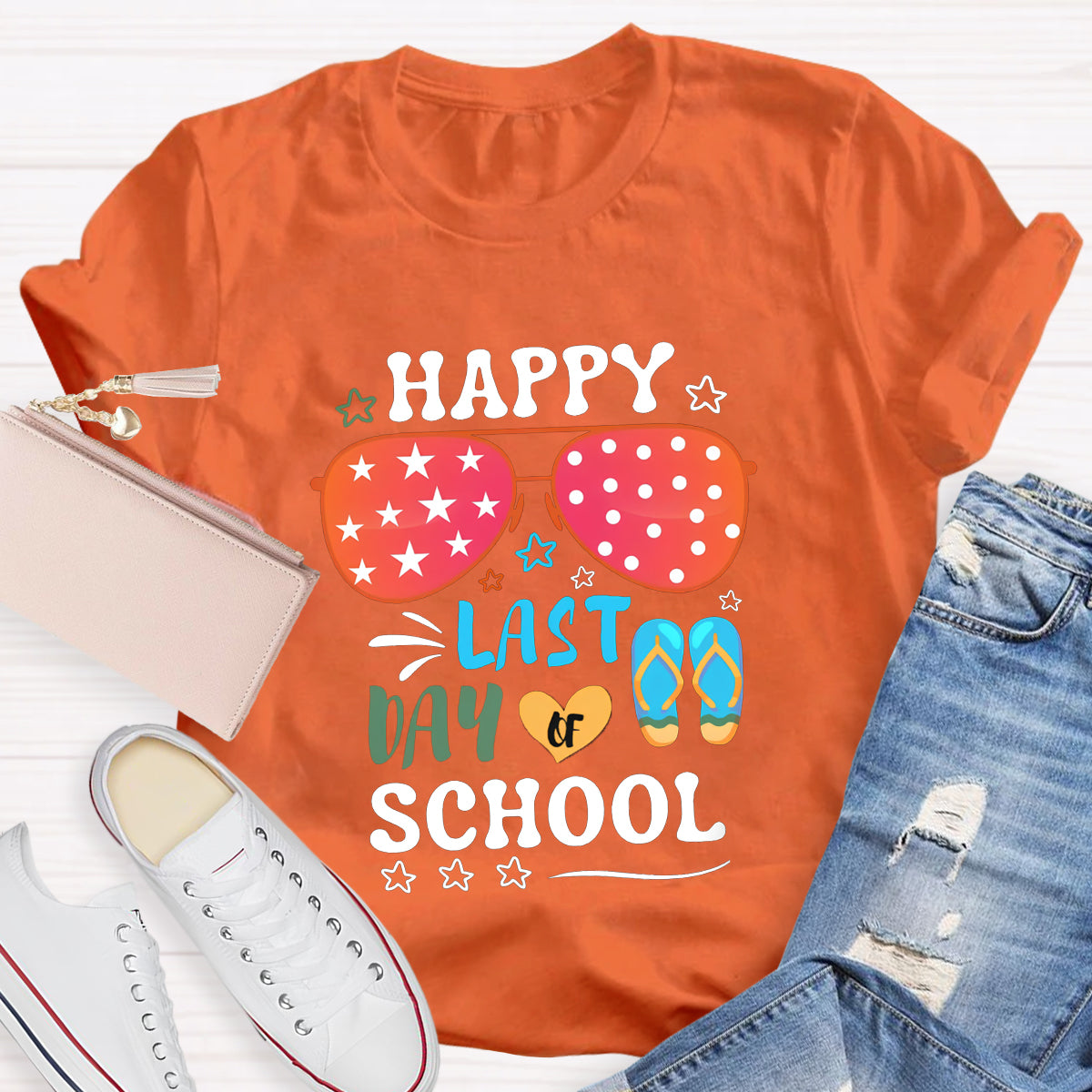 Happy Last Day Of School Sunglass T-Shirt