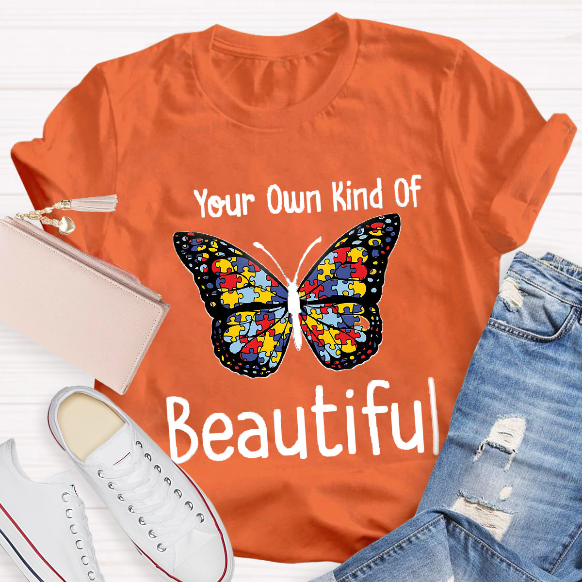Your Own Kind Of Beautiful Teacher T-Shirt
