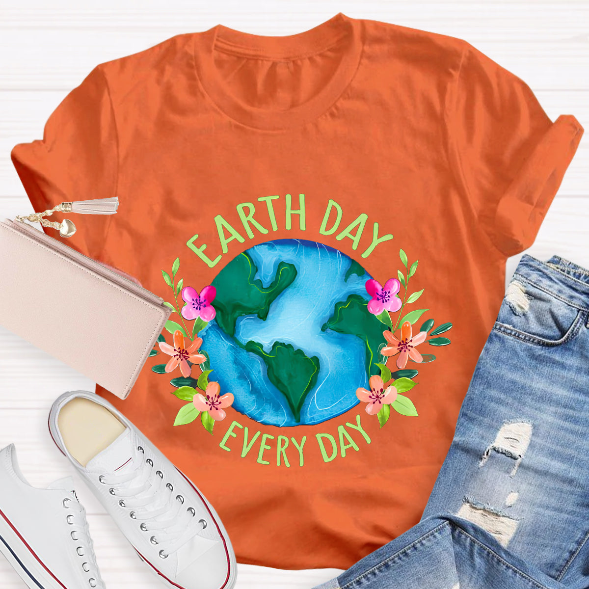 Earth Day Every Day Environmental T-Shirt