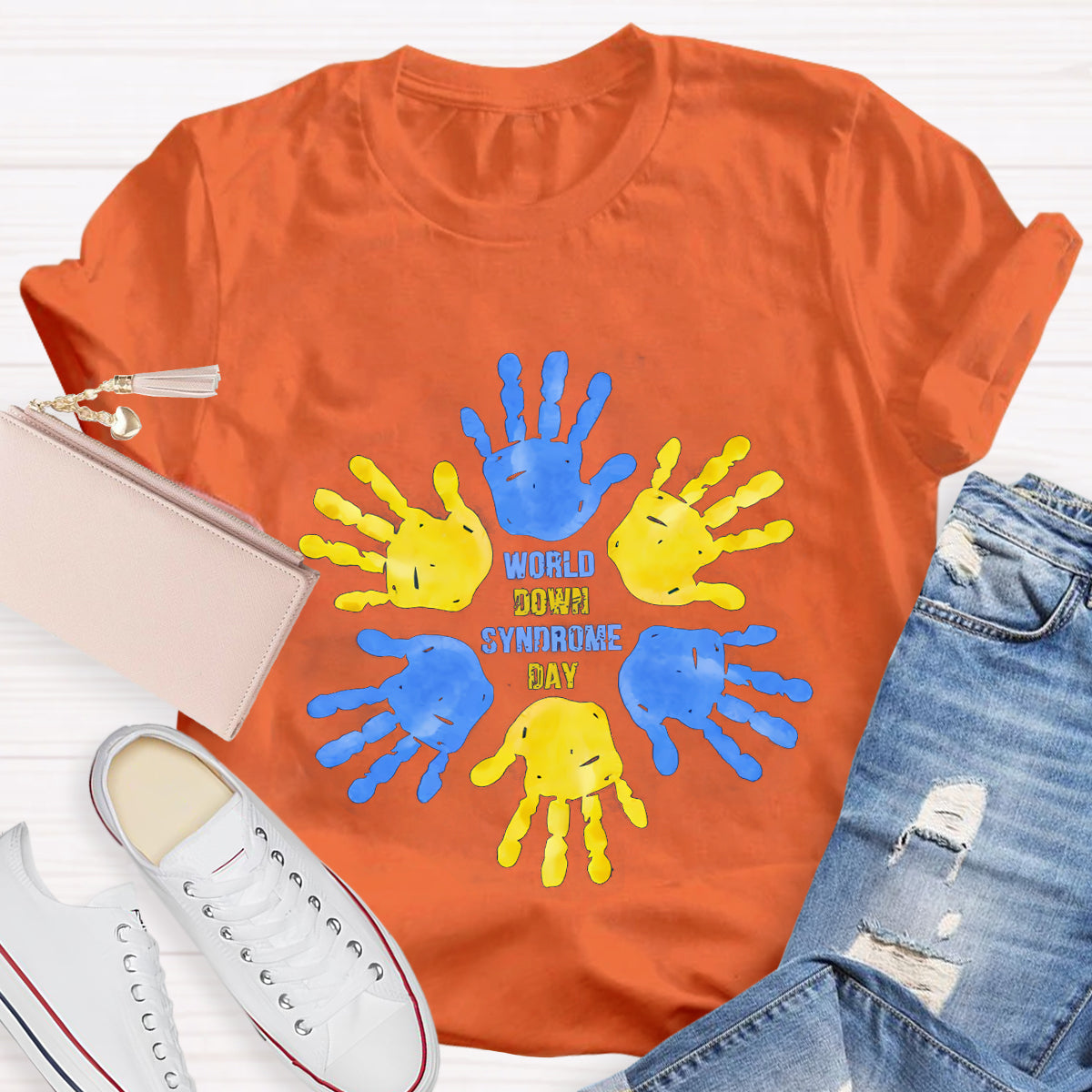 World Down Syndrome Day Teacher T-Shirt