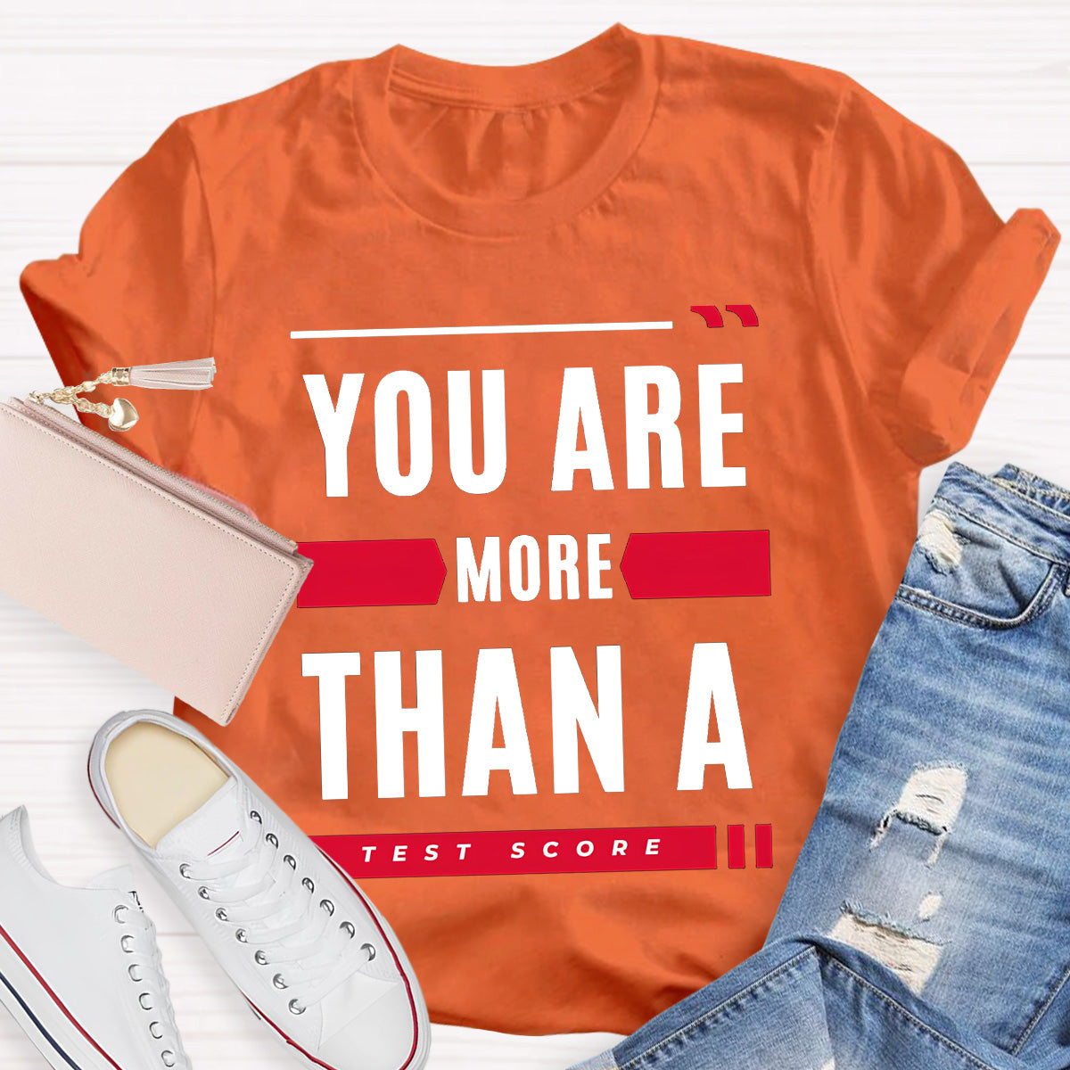 You Are More Than A Text Score Teacher T-Shirt