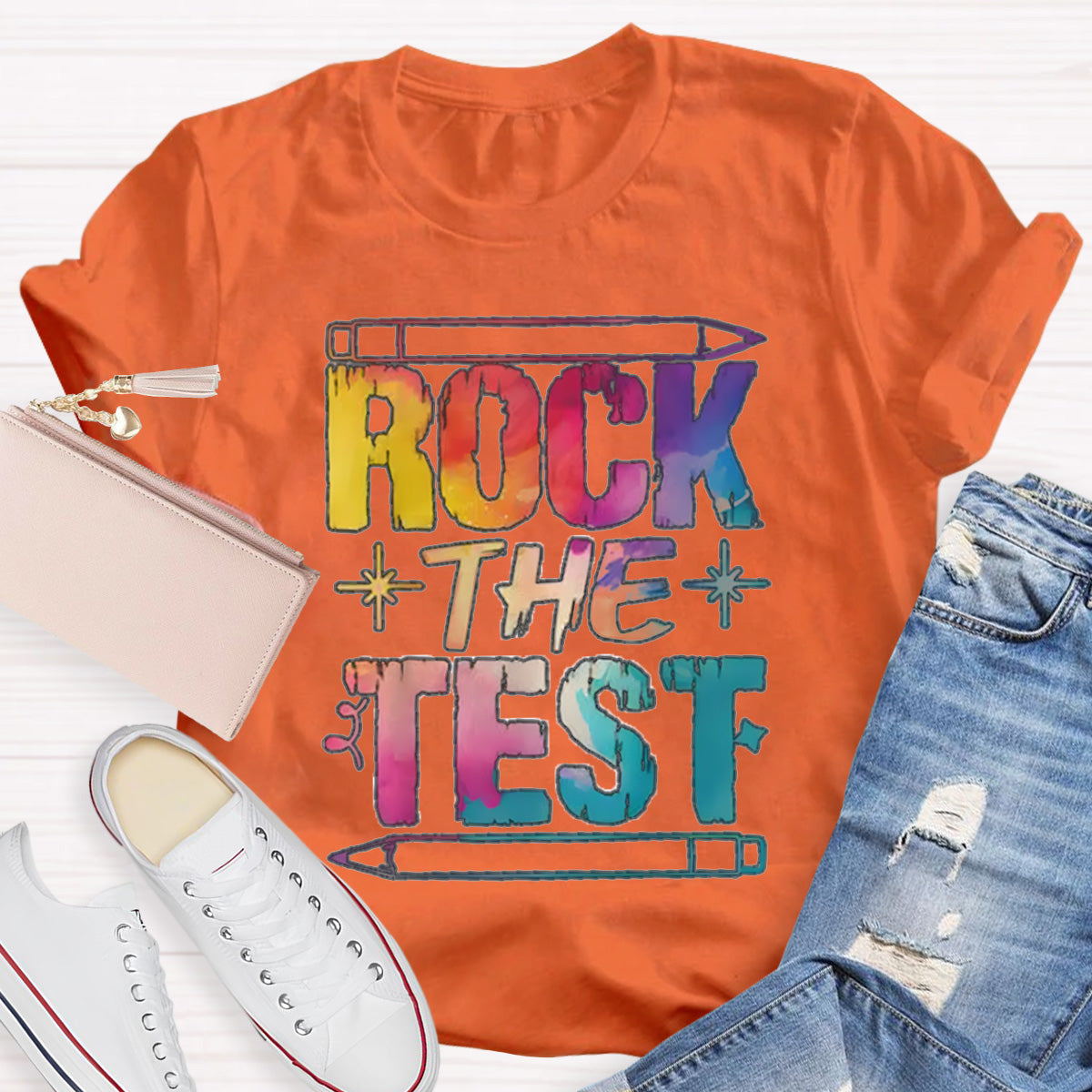 Rock The Text Teacher T-Shirt