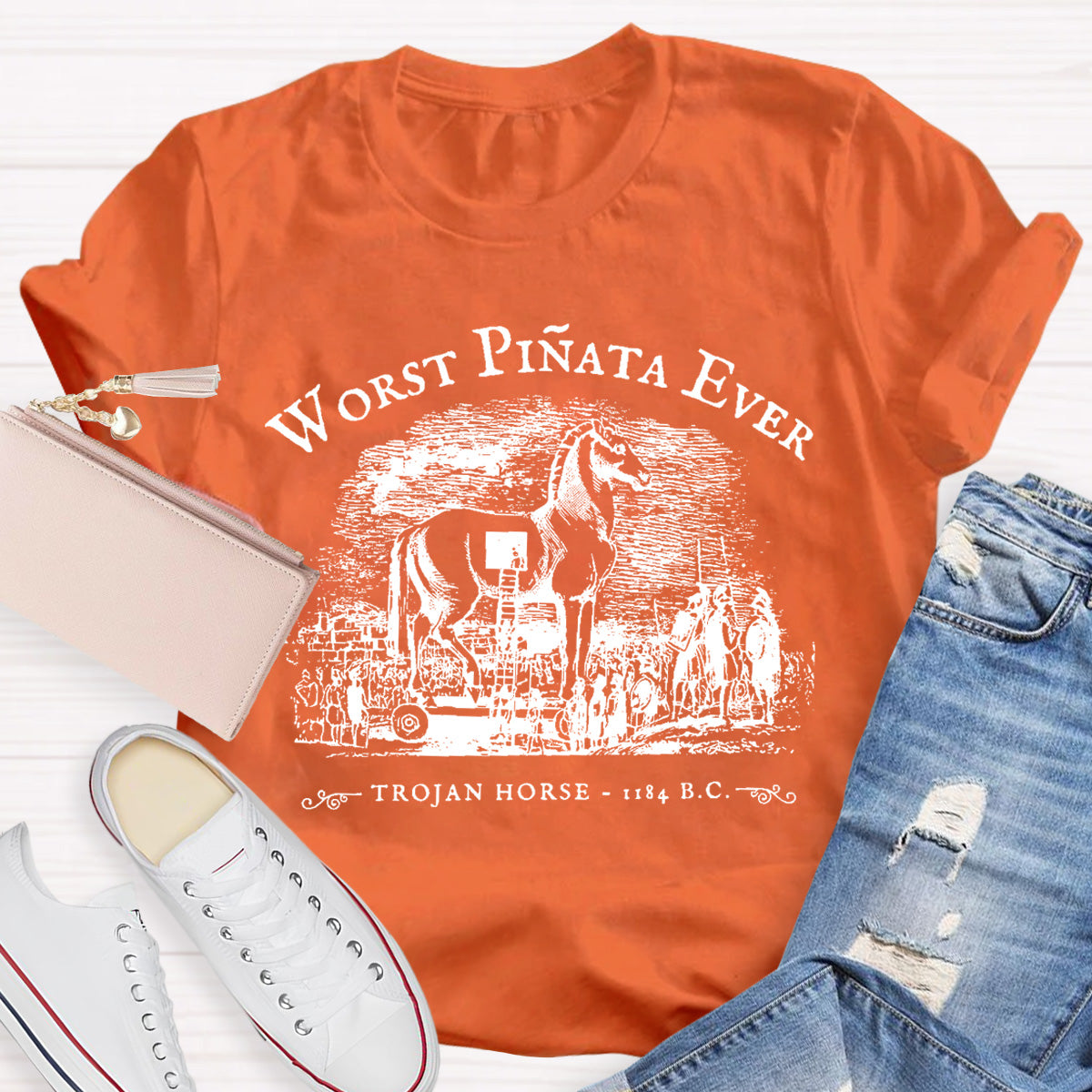 Worst Pinata Ever History Teacher T-Shirt