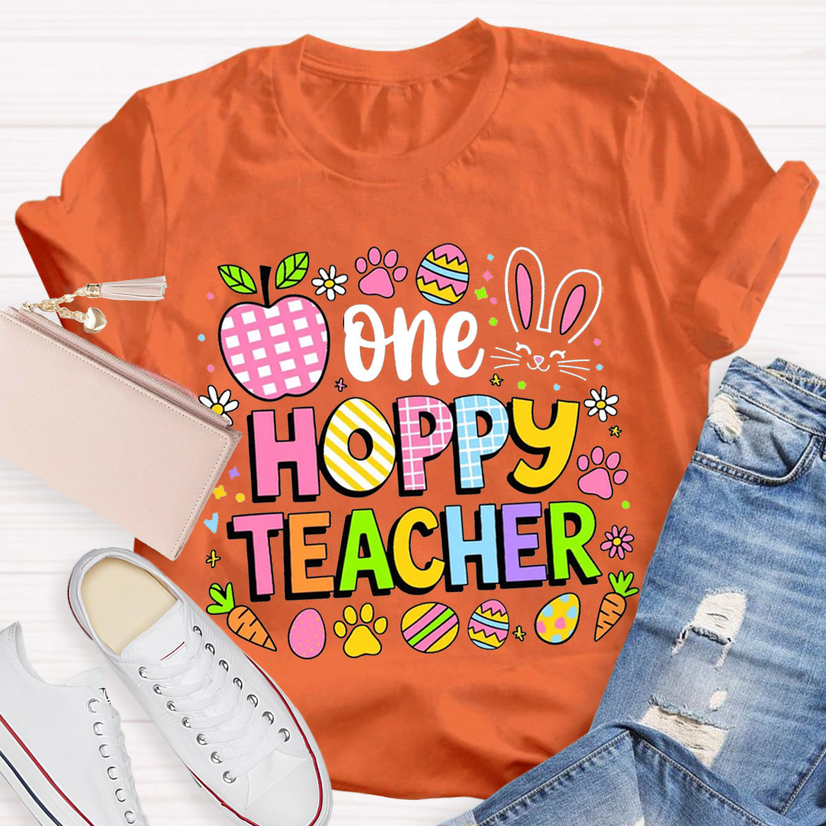 One Hoppy Teacher T-Shirt