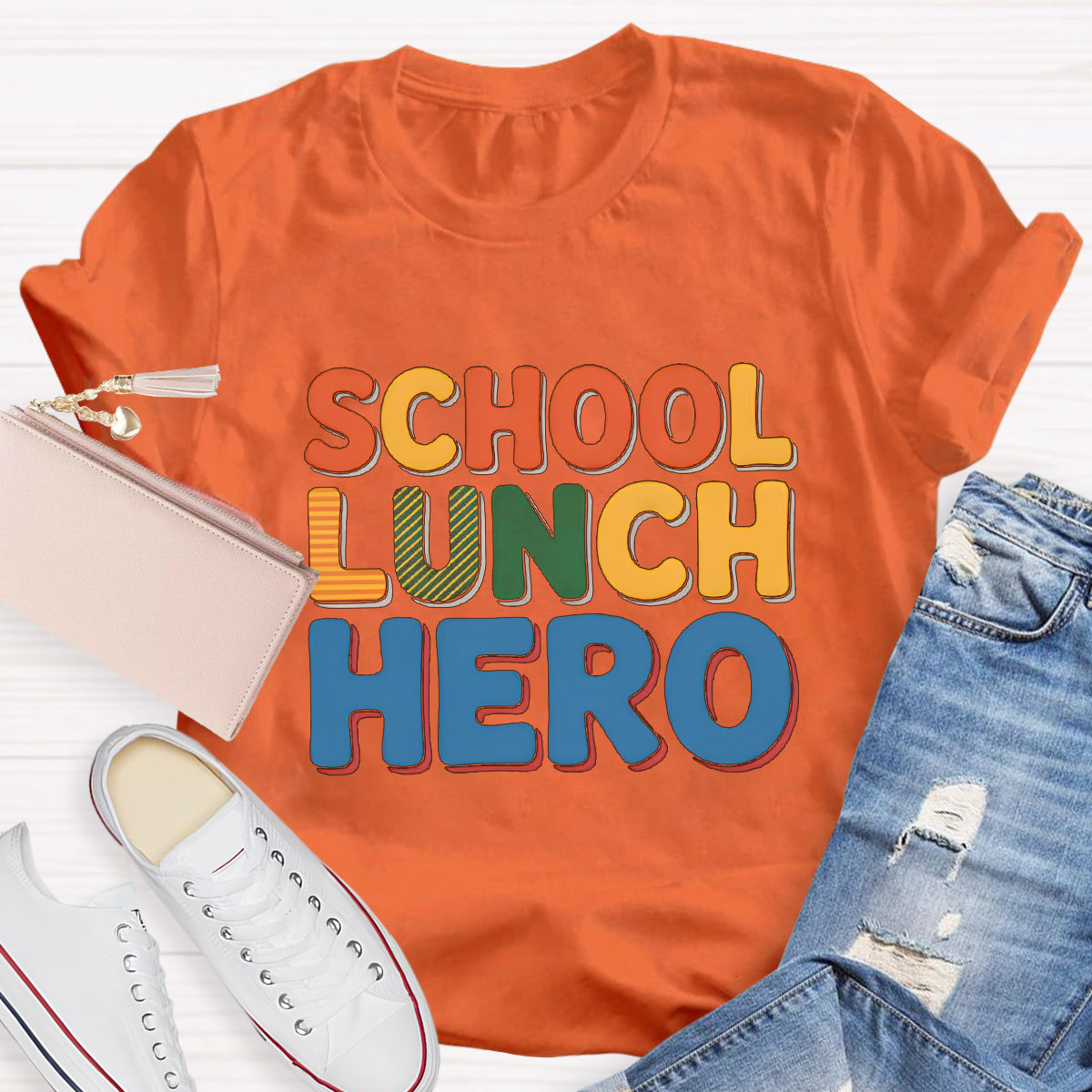School Lunch Hero T-shirt