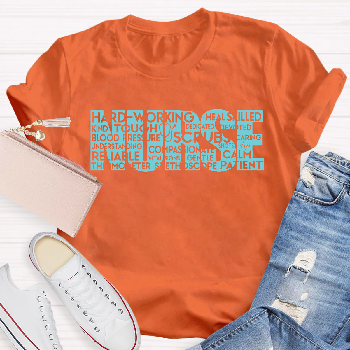 School Nurse Hard Working Patient T-Shirt