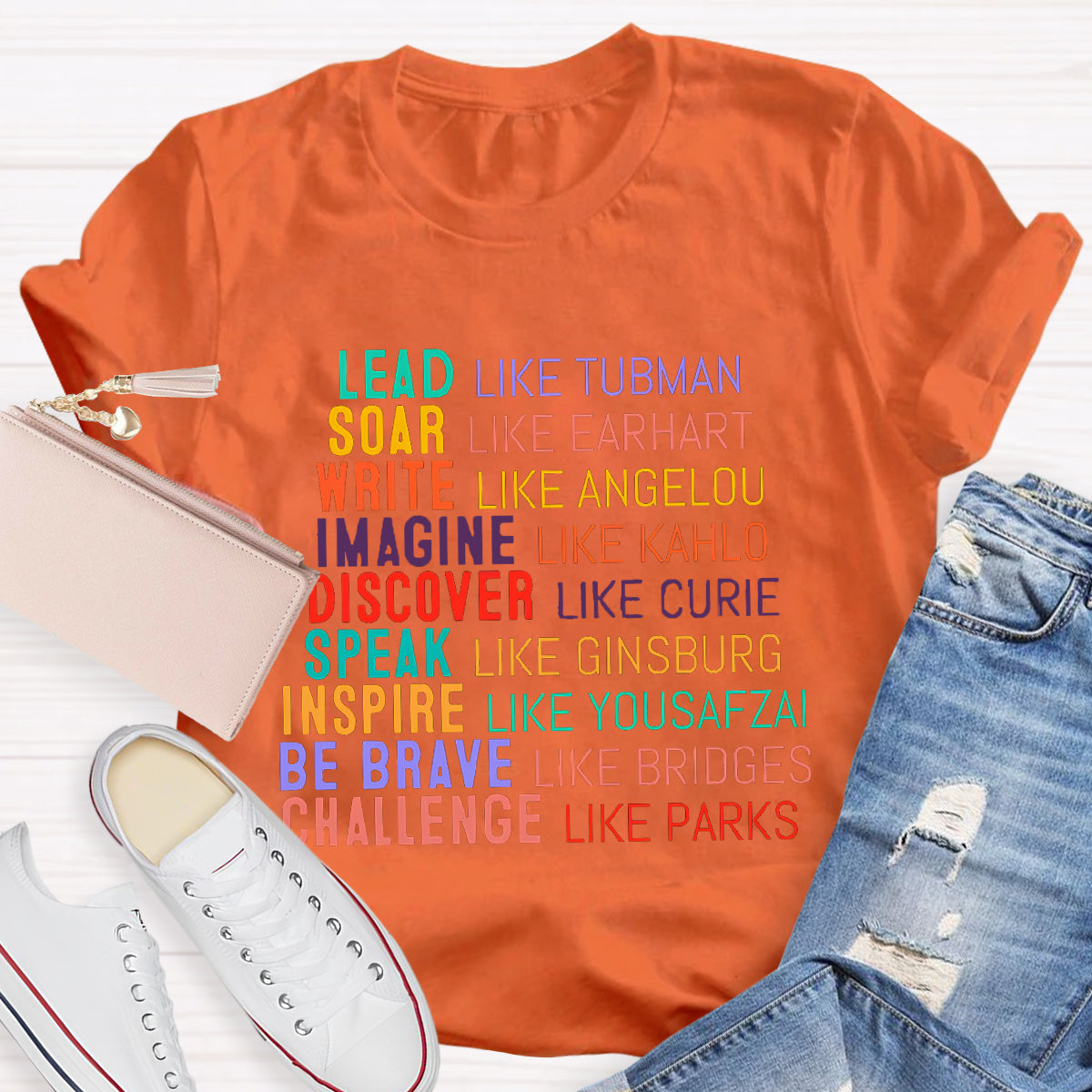 Lead Like Tubman Empowered Women T-Shirt