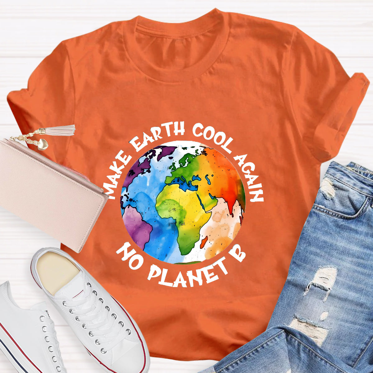 Make Earth Cool Again No Planet B T-Shirt