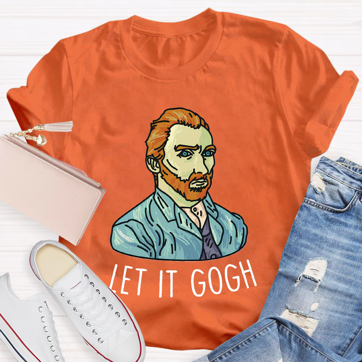Let It Go Art Teacher T-Shirt