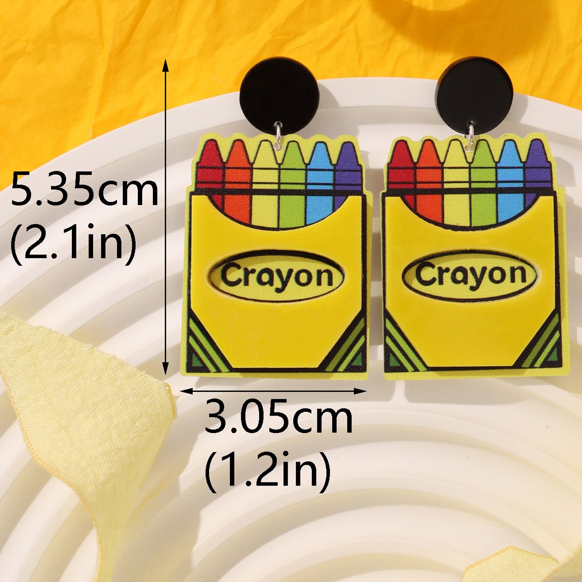 Colorado Pencil Teacher Earrings