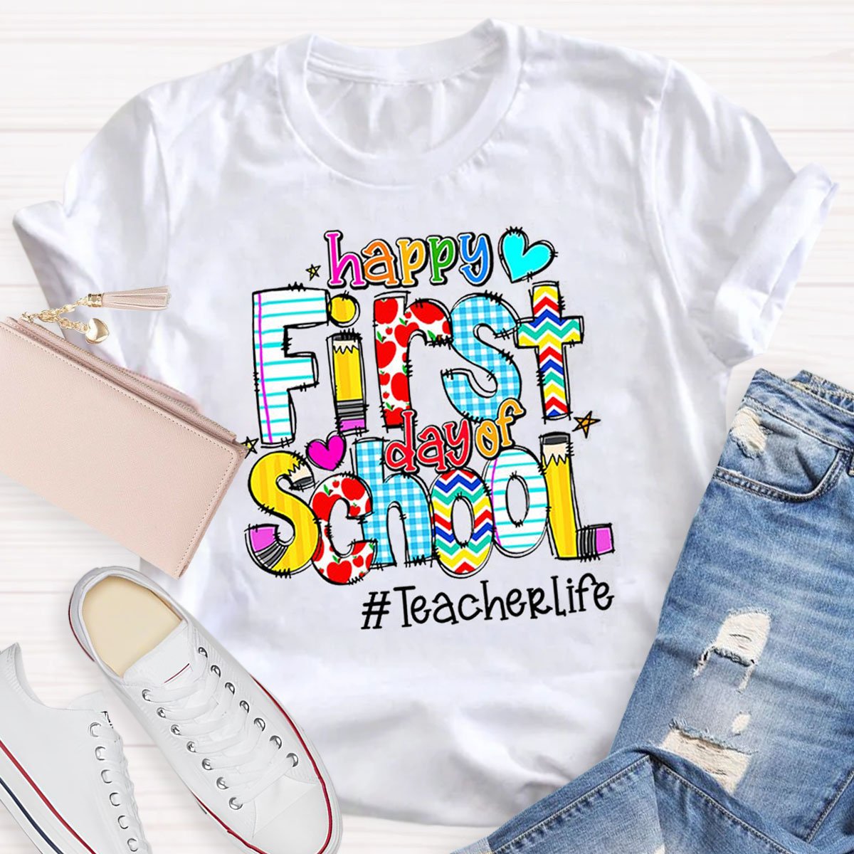 Happy First Day Of School T-Shirt