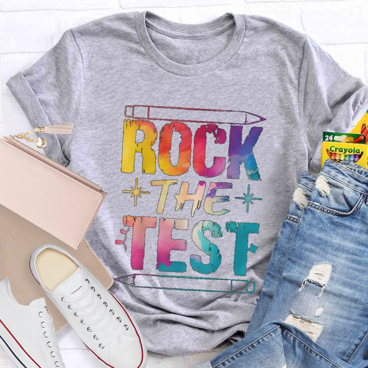 Rock The Text Teacher T-Shirt