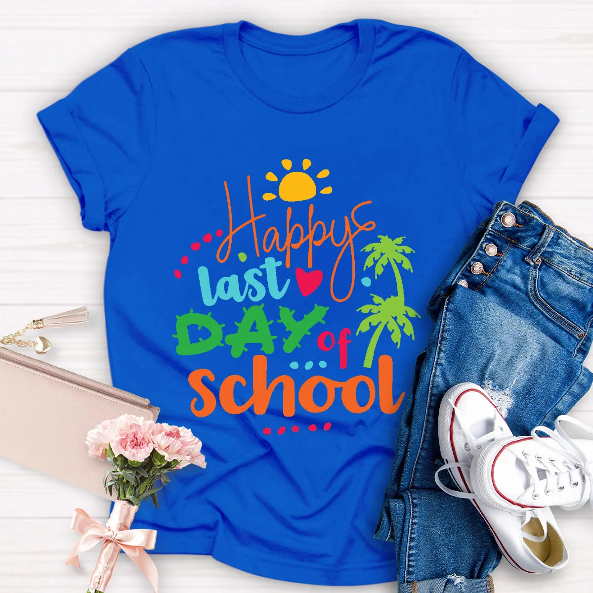 Happy Last Day Of School Teacher Shirt