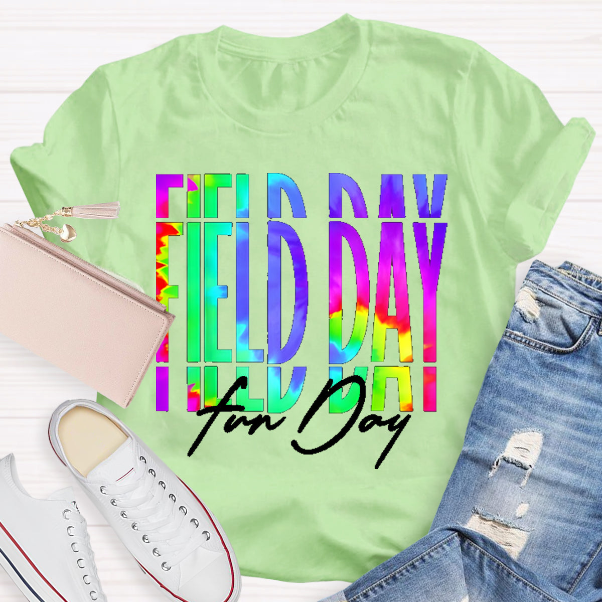Field Day Fun Day Teacher T-Shirt