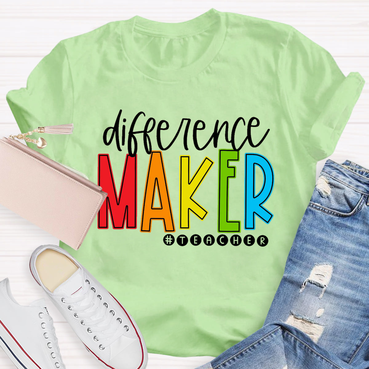 Difference Maker Teacher T-Shirt